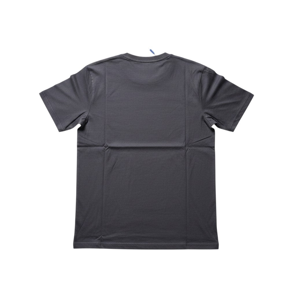 T-shirt noir Fresh & Found pour homme, coupe classique à col rond, idéal pour un look sportif et décontracté.